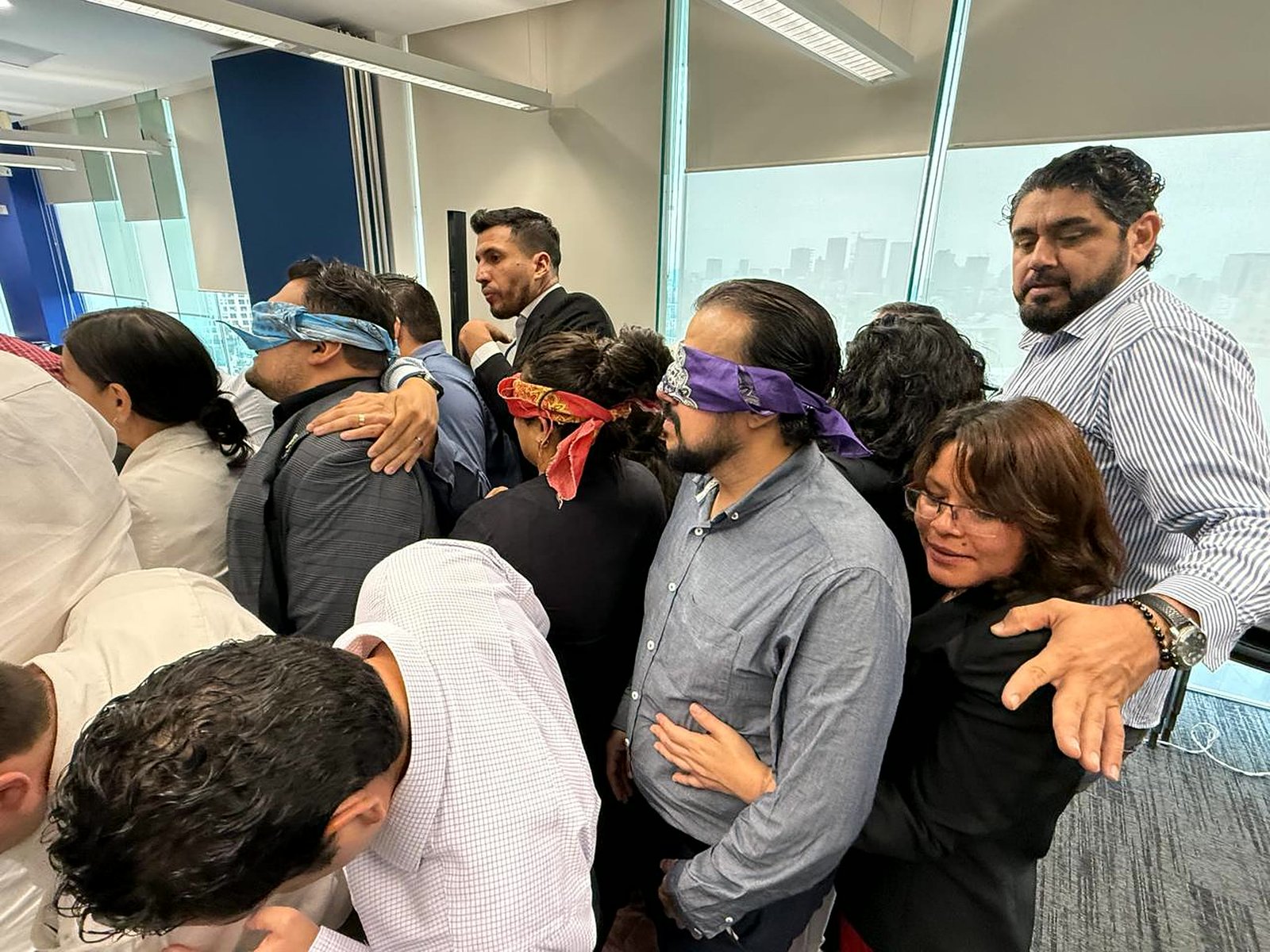 Dinámica de confianza con un equipo gerencial